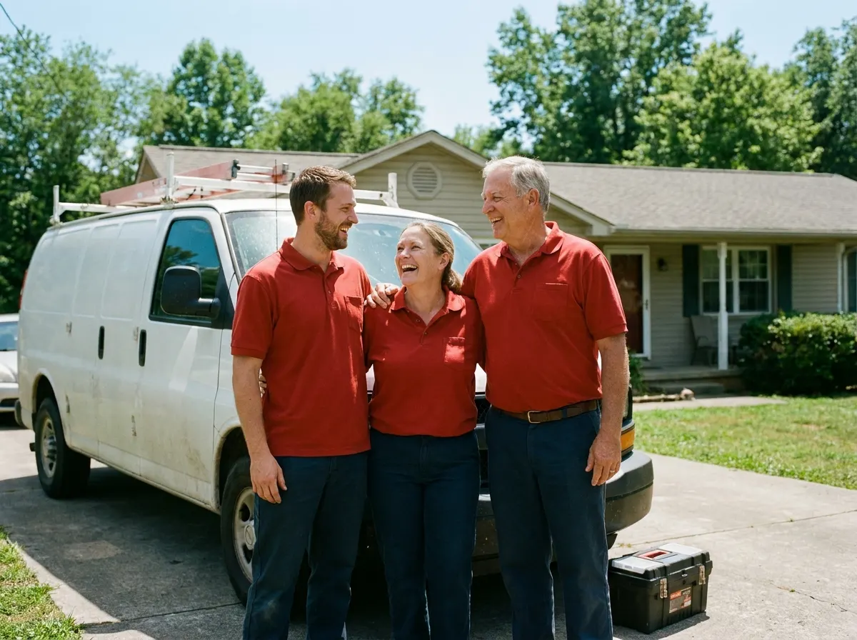 Freedom HVAC Pros hvac team in Oliver Springs, TN